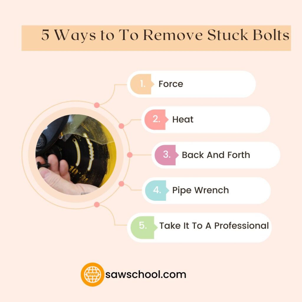 5 Ways to To Remove Stuck Bolts