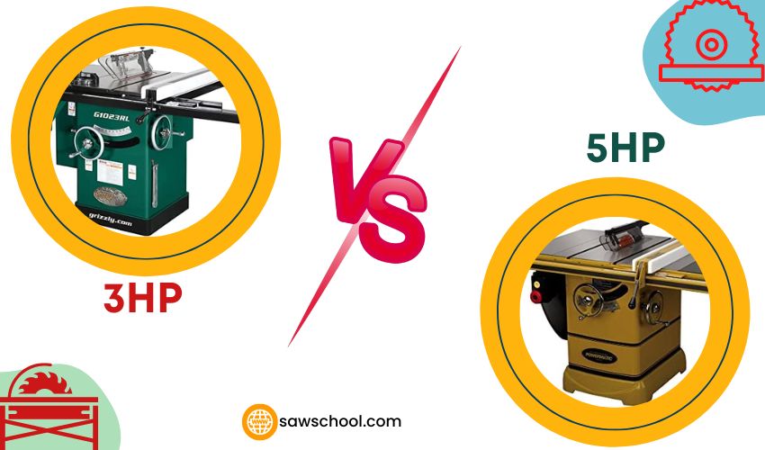 3hp vs 5hp table saw