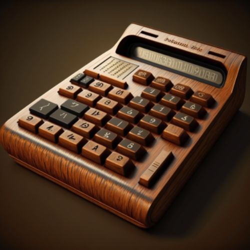 Calculator Use by Woodworker