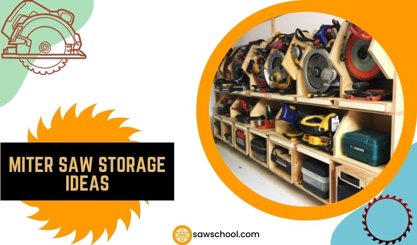 Miter Saw Storage Ideas