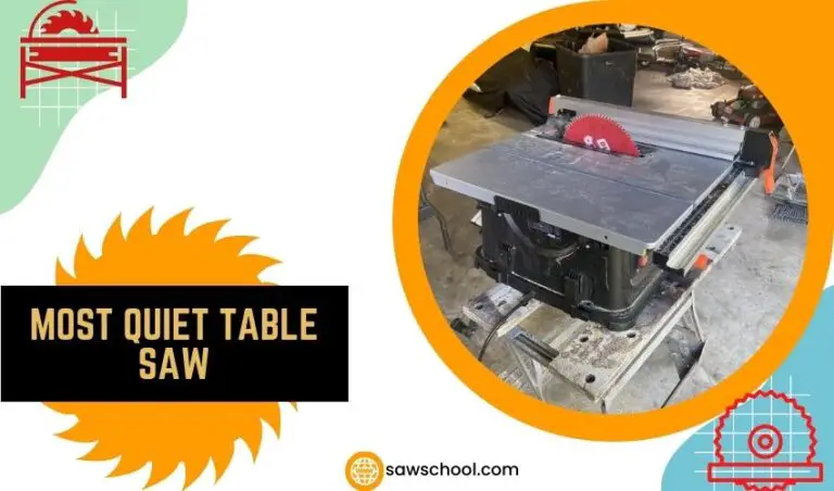 Most Quiet Table Saw