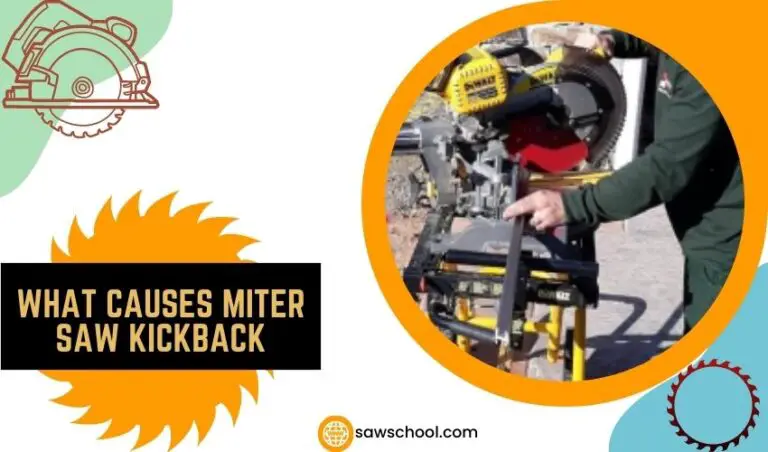 What Causes Miter Saw Kickback