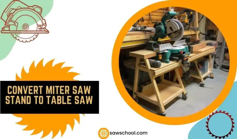 Convert Miter Saw Stand To Table Saw