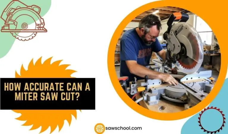 How Accurate Can A Miter Saw Cut